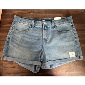Old Navy Womens 12 Light Wash Stretch Comfort‎ Jean Shorts 3" Inseam